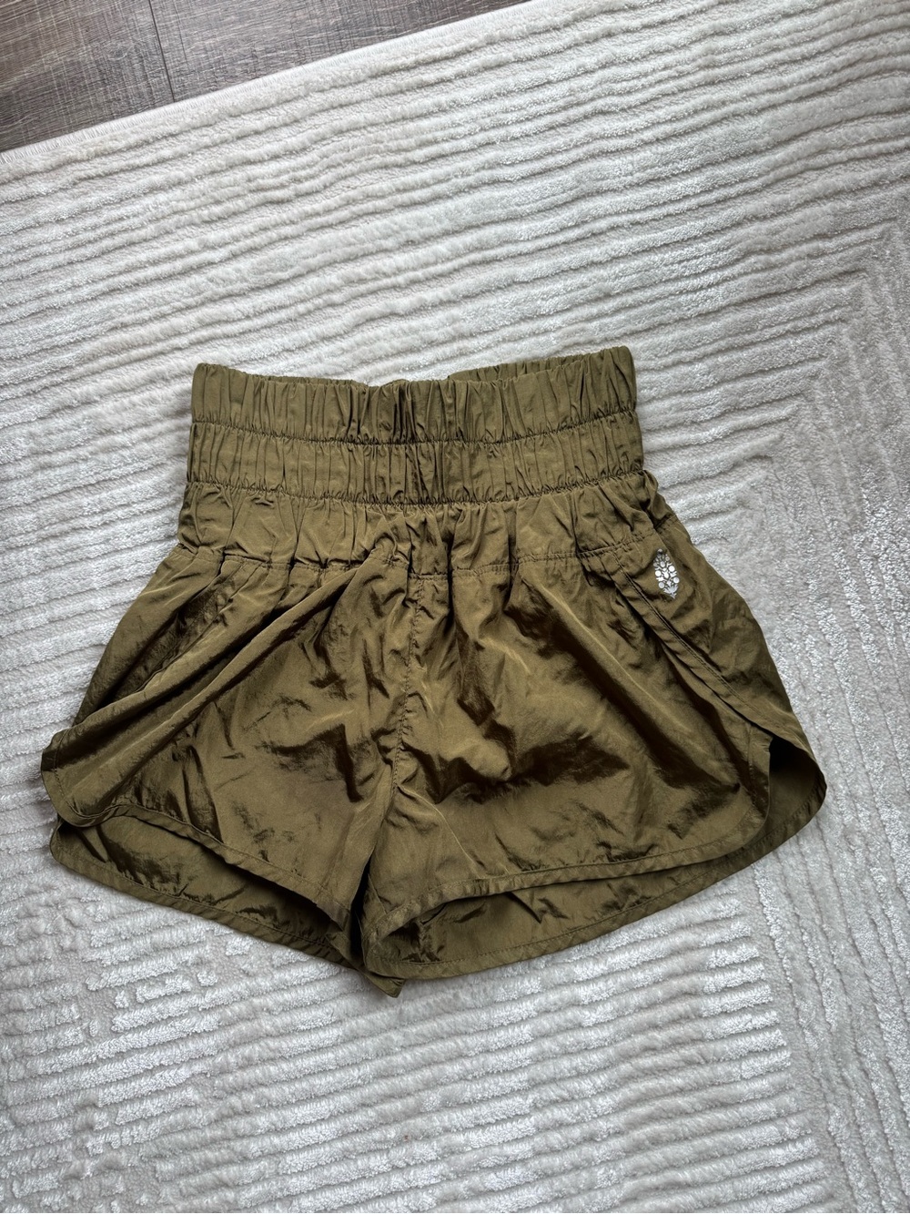 Free people Olive Green Women's Athletic Shorts